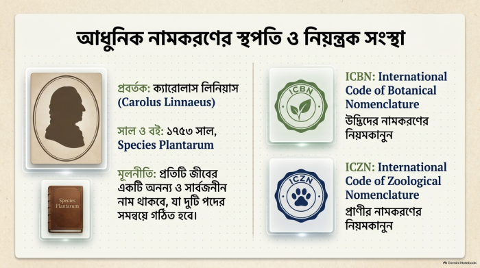 জীবন পাঠ স্লাইড 1 – শ্রেণীবিন্যাস ও দ্বিপদ নামকরণ (জীববিজ্ঞান প্রথম অধ্যায়)