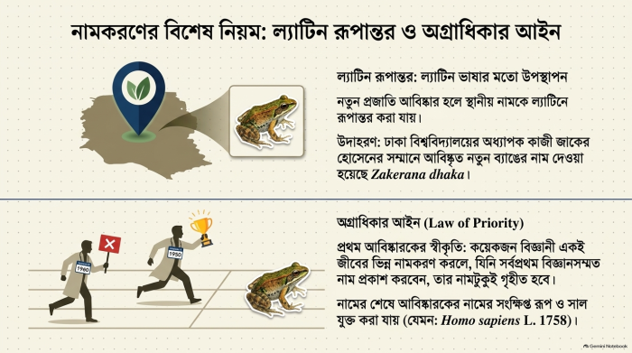 জীবন পাঠ স্লাইড 5 – শ্রেণীবিন্যাস ও দ্বিপদ নামকরণ (জীববিজ্ঞান প্রথম অধ্যায়)